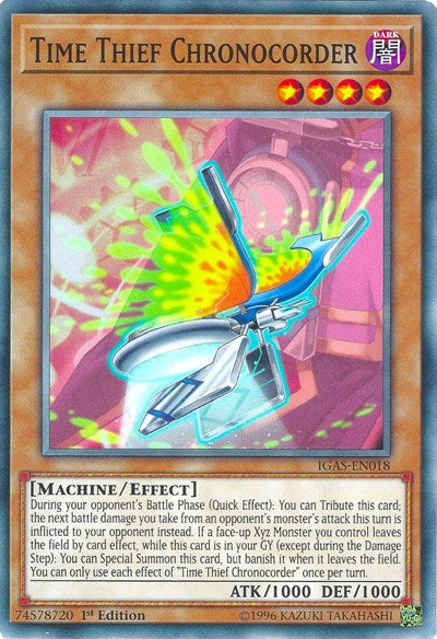Time Thief Chronocorder (IGAS-EN018) [Ignition Assault]