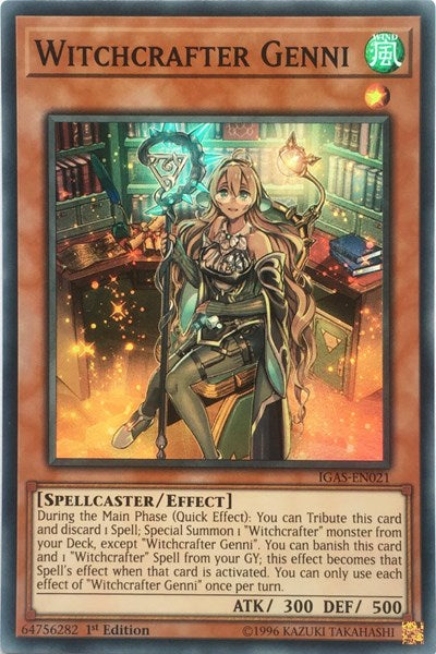 Witchcrafter Genni (IGAS-EN021) [Ignition Assault]