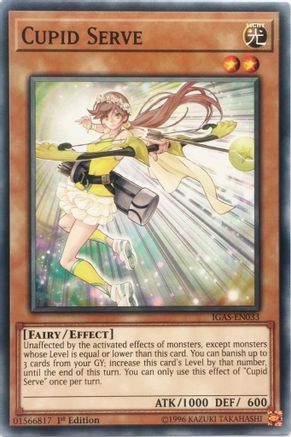 Cupid Serve (IGAS-EN033) - Ignition Assault 1st Edition