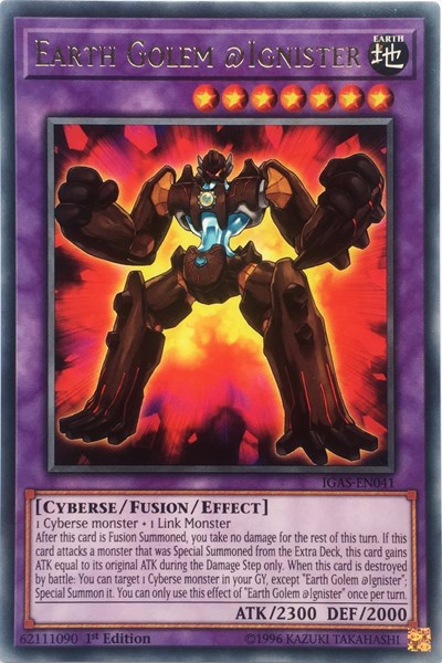 Earth Golem @Ignister (IGAS-EN041) [Ignition Assault]