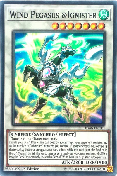 Wind Pegasus @Ignister (IGAS-EN042) [Ignition Assault]