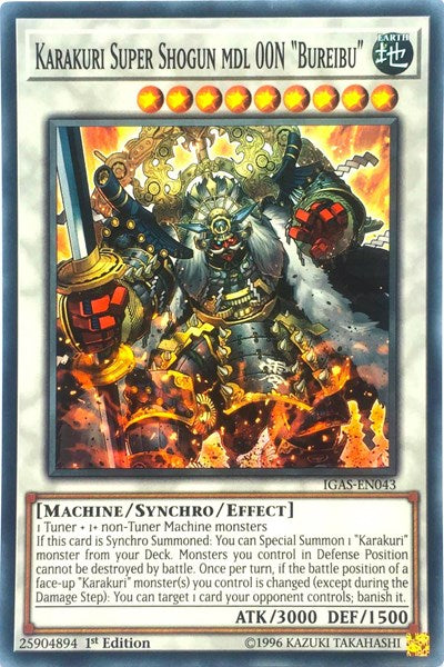 Karakuri Super Shogun mdl 00N "Bureibu" (IGAS-EN043) [Ignition Assault]