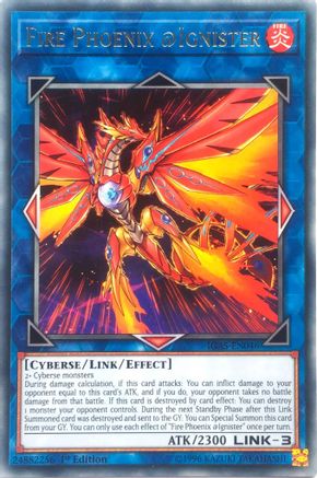 Fire Phoenix @Ignister (IGAS-EN046) - Ignition Assault 1st Edition