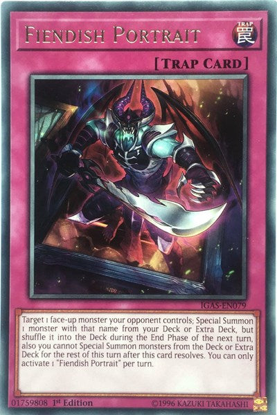 Fiendish Portrait (IGAS-EN079) [Ignition Assault]