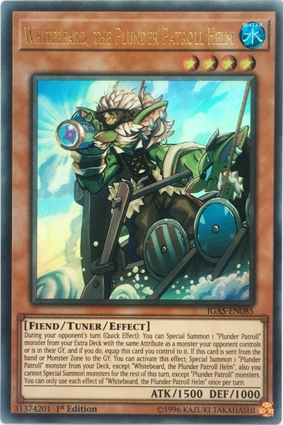 Whitebeard, the Plunder Patroll Helm (IGAS-EN085) [Ignition Assault]