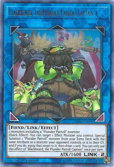 Blackbeard, the Plunder Patroll Captain (IGAS-EN089) [Ignition Assault]