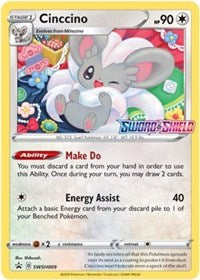 Cinccino - SWSH009 (Prerelease) (SWSH009) [SWSH: Sword & Shield Promo Cards]