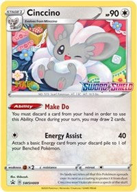 Cinccino - SWSH009 (Prerelease) [Staff] (SWSH009) [SWSH: Sword & Shield Promo Cards]