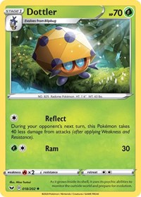 Dottler (018/202) [SWSH01: Sword & Shield Base Set]