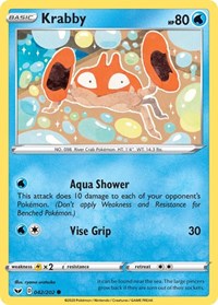 Krabby (042) (042/202) [SWSH01: Sword & Shield Base Set]