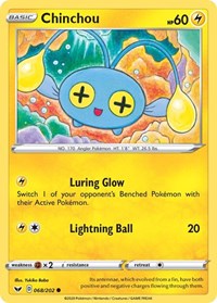 Chinchou (068) (068/202) [SWSH01: Sword & Shield Base Set]