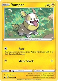 Yamper (073) (073/202) [SWSH01: Sword & Shield Base Set]