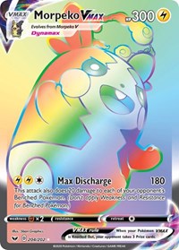 Morpeko VMAX (Secret) (204/202) [SWSH01: Sword & Shield Base Set]