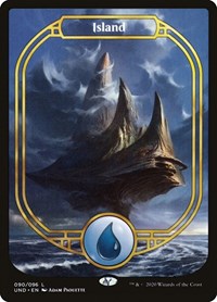 Island (Full Art) (90) [Unsanctioned]