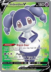 Indeedee V (Full Art) (192/202) [SWSH01: Sword & Shield Base Set]