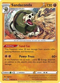 Sandaconda (110) (110/202) [SWSH01: Sword & Shield Base Set]