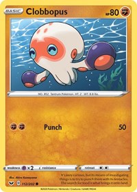 Clobbopus (112) (112/202) [SWSH01: Sword & Shield Base Set]