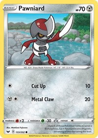 Pawniard (133/202) [SWSH01: Sword & Shield Base Set]