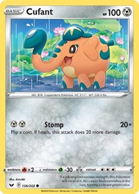 Cufant (136/202) [SWSH01: Sword & Shield Base Set]