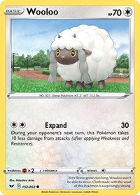 Wooloo (152) (152/202) [SWSH01: Sword & Shield Base Set]