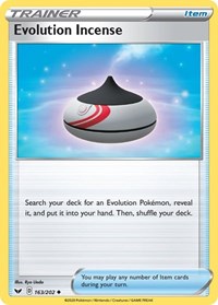 Evolution Incense (163/202) [SWSH01: Sword & Shield Base Set]