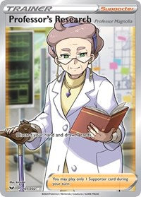 Professor's Research (Full Art) (201/202) [SWSH01: Sword & Shield Base Set]