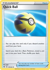 Quick Ball (179/202) [SWSH01: Sword & Shield Base Set]