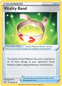 Vitality Band (185/202) [SWSH01: Sword & Shield Base Set]
