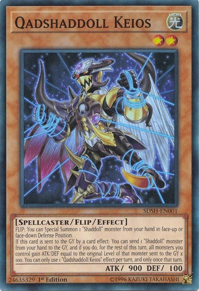 Qadshaddoll Keios (SDSH-EN001) [Structure Deck: Shaddoll Showdown]