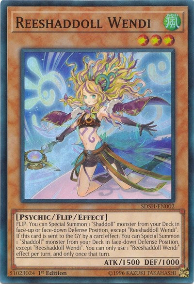 Reeshaddoll Wendi (SDSH-EN002) [Structure Deck: Shaddoll Showdown]