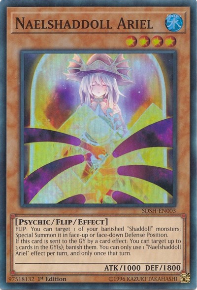 Naelshaddoll Ariel (SDSH-EN003) [Structure Deck: Shaddoll Showdown]
