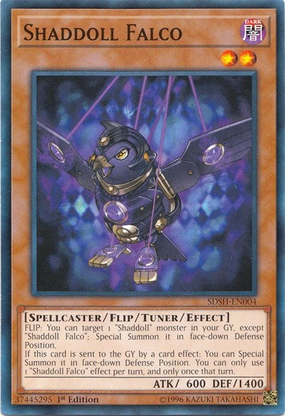 Shaddoll Falco (SDSH-EN004) [Structure Deck: Shaddoll Showdown]