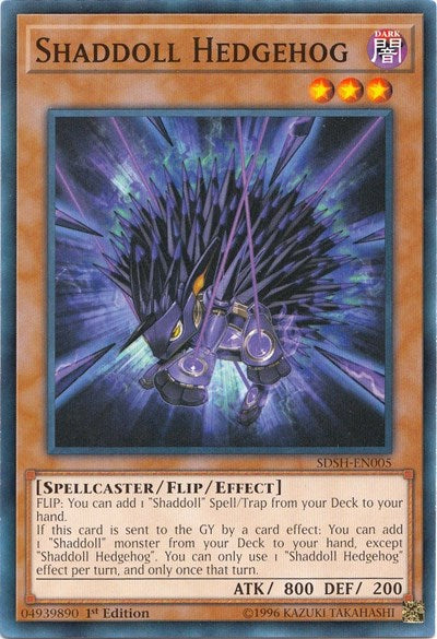 Shaddoll Hedgehog (SDSH-EN005) [Structure Deck: Shaddoll Showdown]