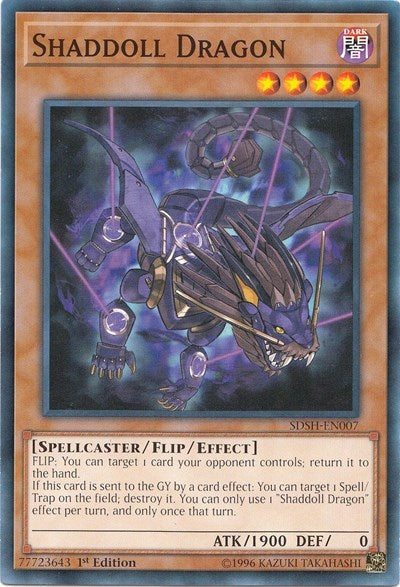 Shaddoll Dragon (SDSH-EN007) [Structure Deck: Shaddoll Showdown]