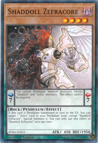 Shaddoll Zefracore (SDSH-EN011) [Structure Deck: Shaddoll Showdown]
