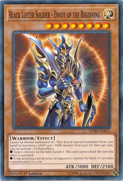 Black Luster Soldier - Envoy of the Beginning (SDSH-EN012) [Structure Deck: Shaddoll Showdown]
