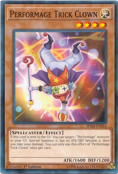 Performage Trick Clown (SDSH-EN016) [Structure Deck: Shaddoll Showdown]
