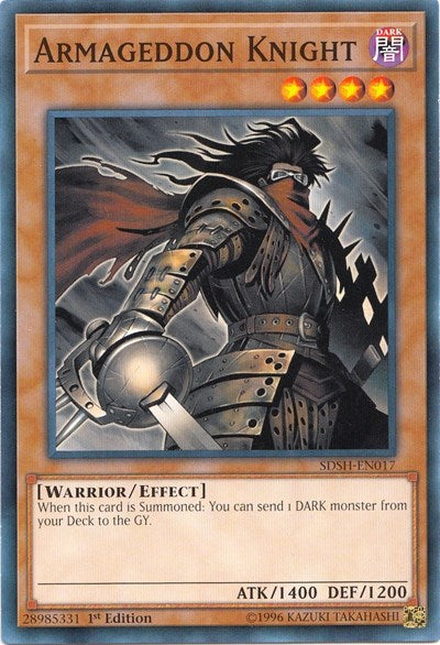 Armageddon Knight (SDSH-EN017) [Structure Deck: Shaddoll Showdown]