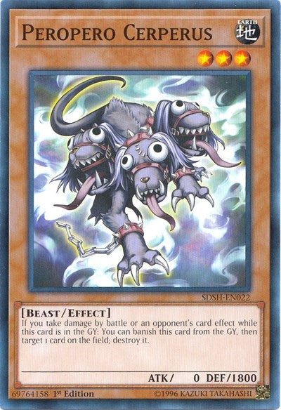 Peropero Cerperus (SDSH-EN022) [Structure Deck: Shaddoll Showdown]