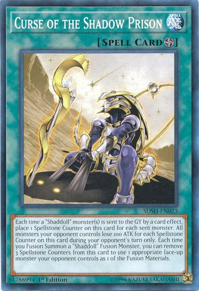 Curse of the Shadow Prison (SDSH-EN023) [Structure Deck: Shaddoll Showdown]