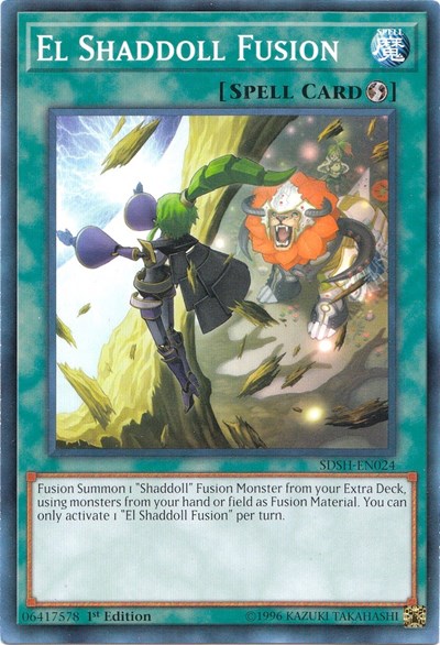 El Shaddoll Fusion (SDSH-EN024) [Structure Deck: Shaddoll Showdown]