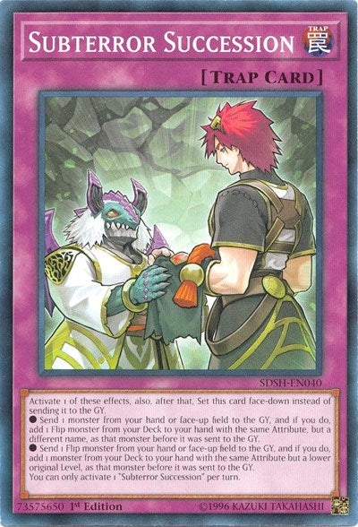 Subterror Succession (SDSH-EN040) [Structure Deck: Shaddoll Showdown]