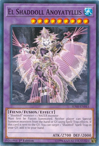 El Shaddoll Anoyatyllis (SDSH-EN043) [Structure Deck: Shaddoll Showdown]