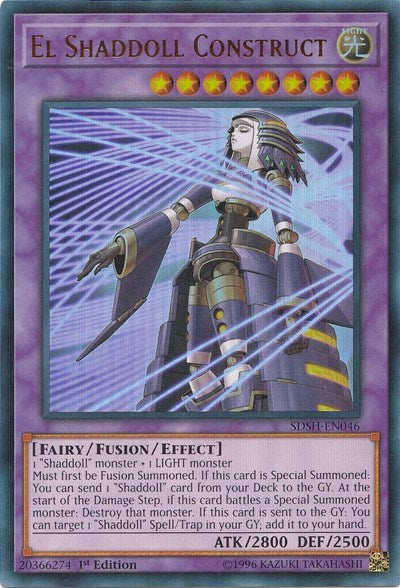 El Shaddoll Construct (SDSH-EN046) [Structure Deck: Shaddoll Showdown]