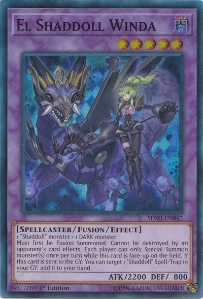 El Shaddoll Winda (SDSH-EN047) [Structure Deck: Shaddoll Showdown]
