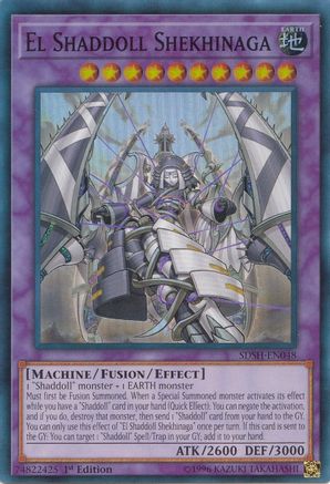 El Shaddoll Shekhinaga (SDSH-EN048) - Structure Deck: Shaddoll Showdown 1st Edition