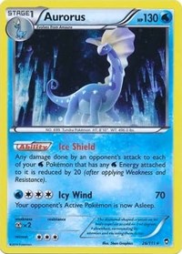 Aurorus - 26/111 (Cosmos Holo) (026/111) [Miscellaneous Cards & Products]