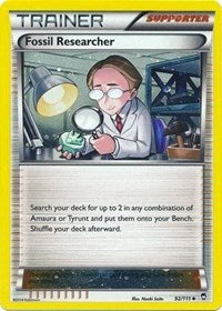 Fossil Researcher - 92/111 (Cosmos Holo) (092/111) [Miscellaneous Cards & Products]
