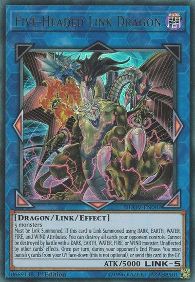 Five-Headed Link Dragon (DUOV-EN007) [Duel Overload]