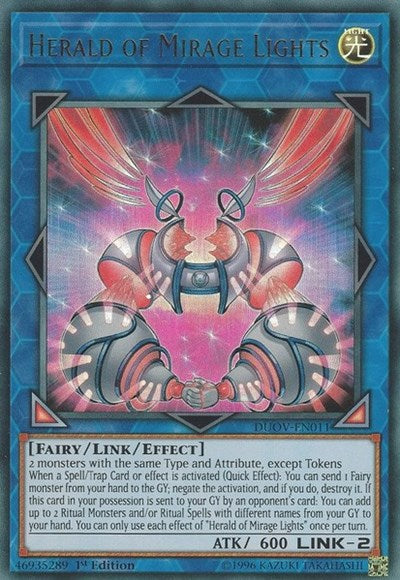 Herald of Mirage Lights (DUOV-EN011) [Duel Overload]